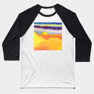 Sunset on the Beach Baseball T-Shirt